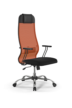 Кресло для руководителя Метта Sit 10 B1-111T - X2+UMF(X1) /Ub00/Wh00/T1bp-b(M09.B21.G20.W01)
