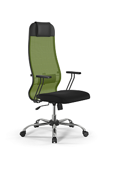Кресло для руководителя Метта Sit 10 B1-111T - X2+UMF(X1) /Ub00/Wh00/T1bp-b(M09.B21.G20.W01)
