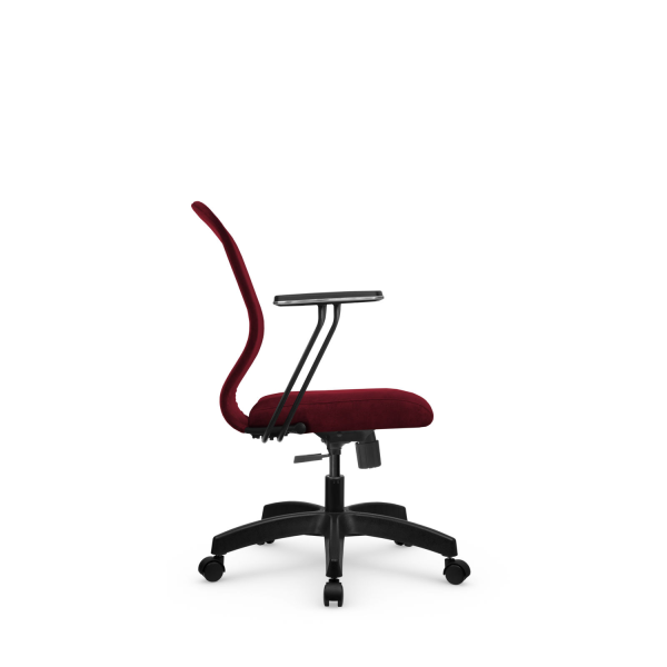 Кресло для руководителя Метта SU-Mr-4(Vivaldi)/подл.110/осн.001 (Красный)