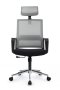 Кресло Mint RCH M1029HBE Серый/Черный