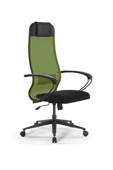 Кресло для руководителя Метта Sit 10 B1-111K - X2+UMF(X1) /Ub00/Wh00/K1bL(M09.B11.G19.W02)