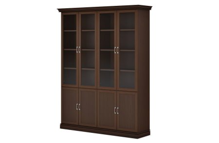 Композиция 2 шкафа комбинированных INTER DM (1919х493х2400) (Венге ЦАВО)