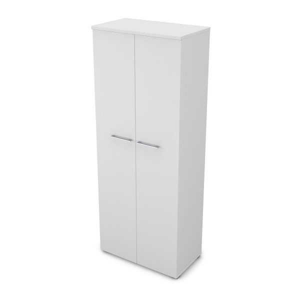 Шкаф для одежды Gloss line 9НШ.013.1 800x450x2045 (Белый премиум)