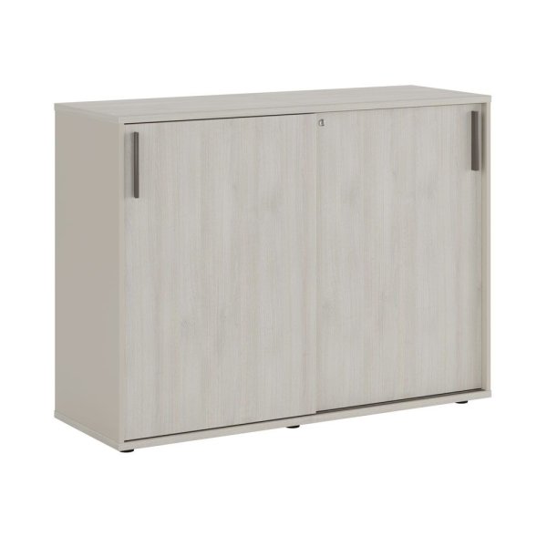 Тумба с раздвижными фасадами New Line NLN36334521 1466x510x1100 (Дуб шамони светлый)
