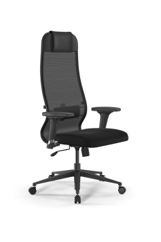 Кресло для руководителя Метта Sit 10 B1-111D - X2+UMF(X1) /Ub00/Wh00/D02P(M09.B11.G19.W02)