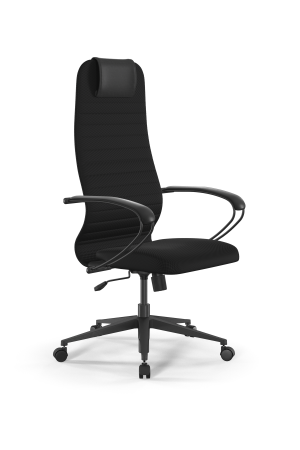 Кресло для руководителя Метта Sit 8 B1-10K - UMF(X1) /Uh02/Wh00/K1bL(M09.B11.G19.W02) (Черный)