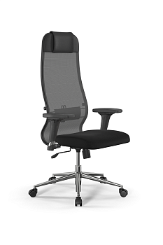 Кресло для руководителя Метта Sit 10 B1-111D - X2+UMF(X1) /Ub00/Wh00/D02P(M09.B23.G18.W01)