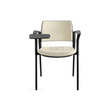 Офисный стул Макс/П/П Ткань кат. 1 с подлокотникам мягкая спинка