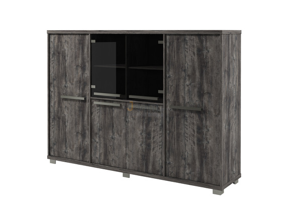 Кабинет руководителя Офисный шкаф четырёхсекционный Z-34-02