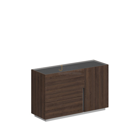 Кабинет руководителя Офисный шкаф OL-20-14.DT.DT.DT.L
