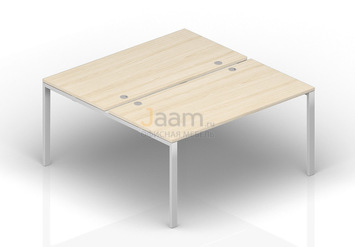 Мебель для персонала Составной стол на 2 рабочих места ST2TG168