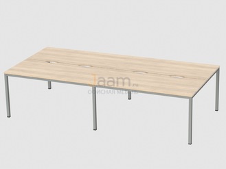 Мебель для персонала Бенч-система на металлокаркасе С-52