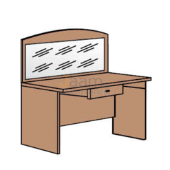 Мебель для гостиниц Туалетный столик с ящиком и зеркалом R5127