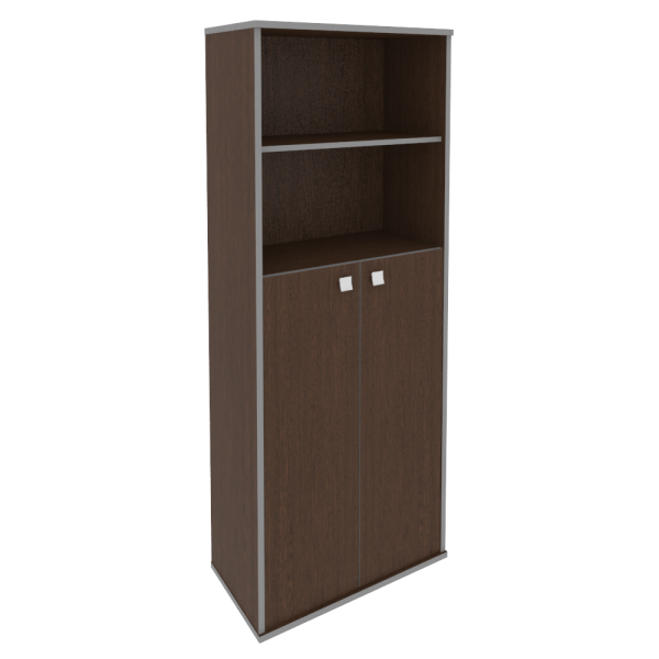 Шкаф высокий широкий Style Л.СТ-1.6 778x410x1980 (Венге Цаво)