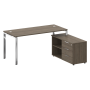Стол для руководителя с тумбой правый БГ.СРТ-4.7 (R) 1700x1520x750