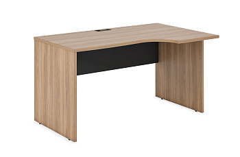 Стол криволинейный правый на ДСП опорах, гл. EVOLUTION 140 (1400х900х750)
