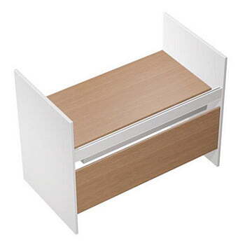 Стол письменный на высоких опорах ДСП c ProSystem Profiquadro КВ 1210 БВ 1250x806x1114