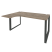 Стол эргономичный левый на О-образном м/к Onix O.MO-SA-4L 1580x1180x750